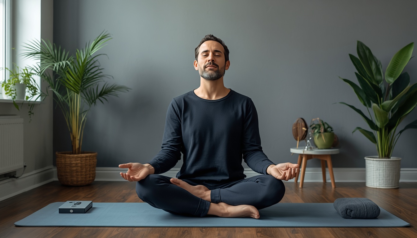 Removalankle guided breathing session in office